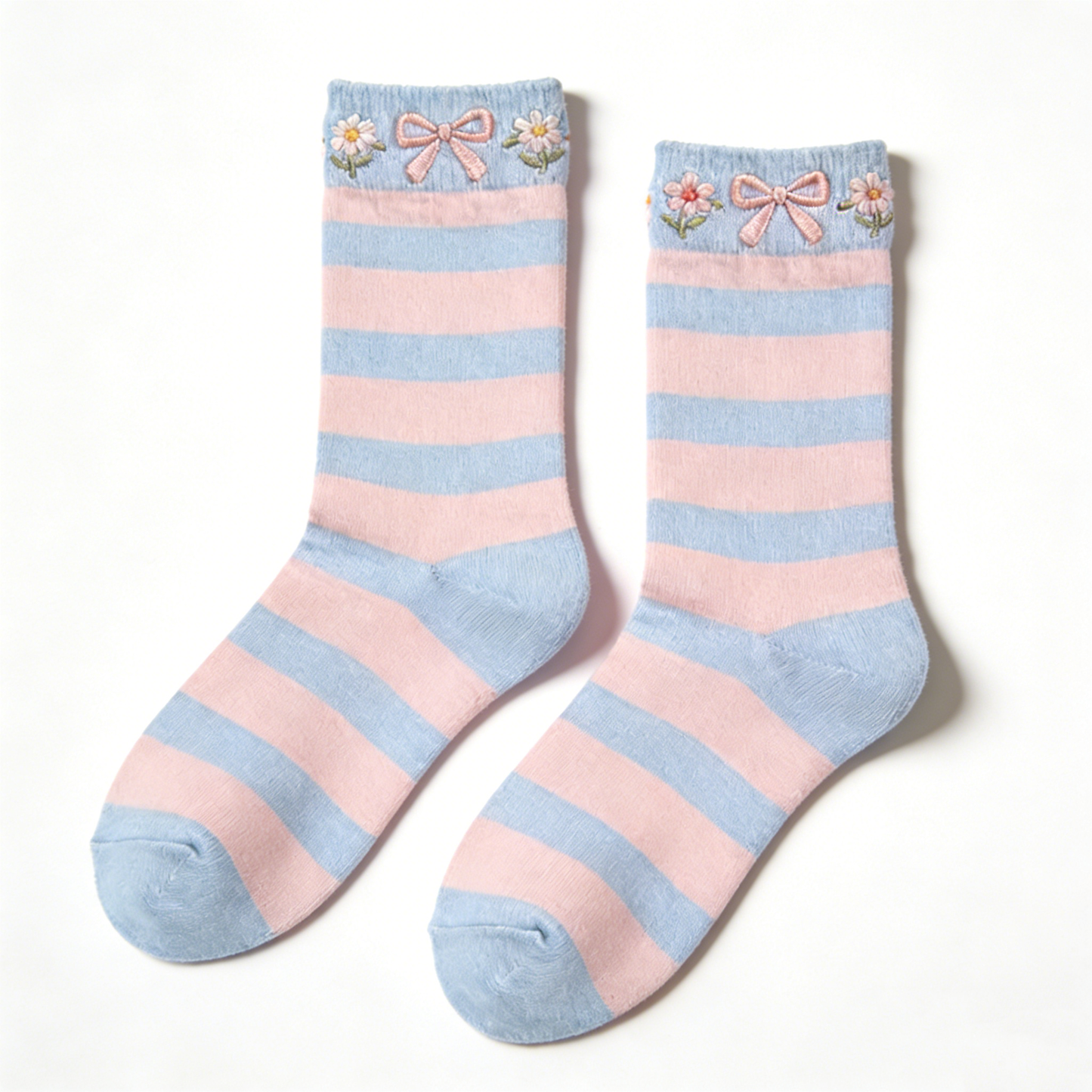 Daisy Bow Socks