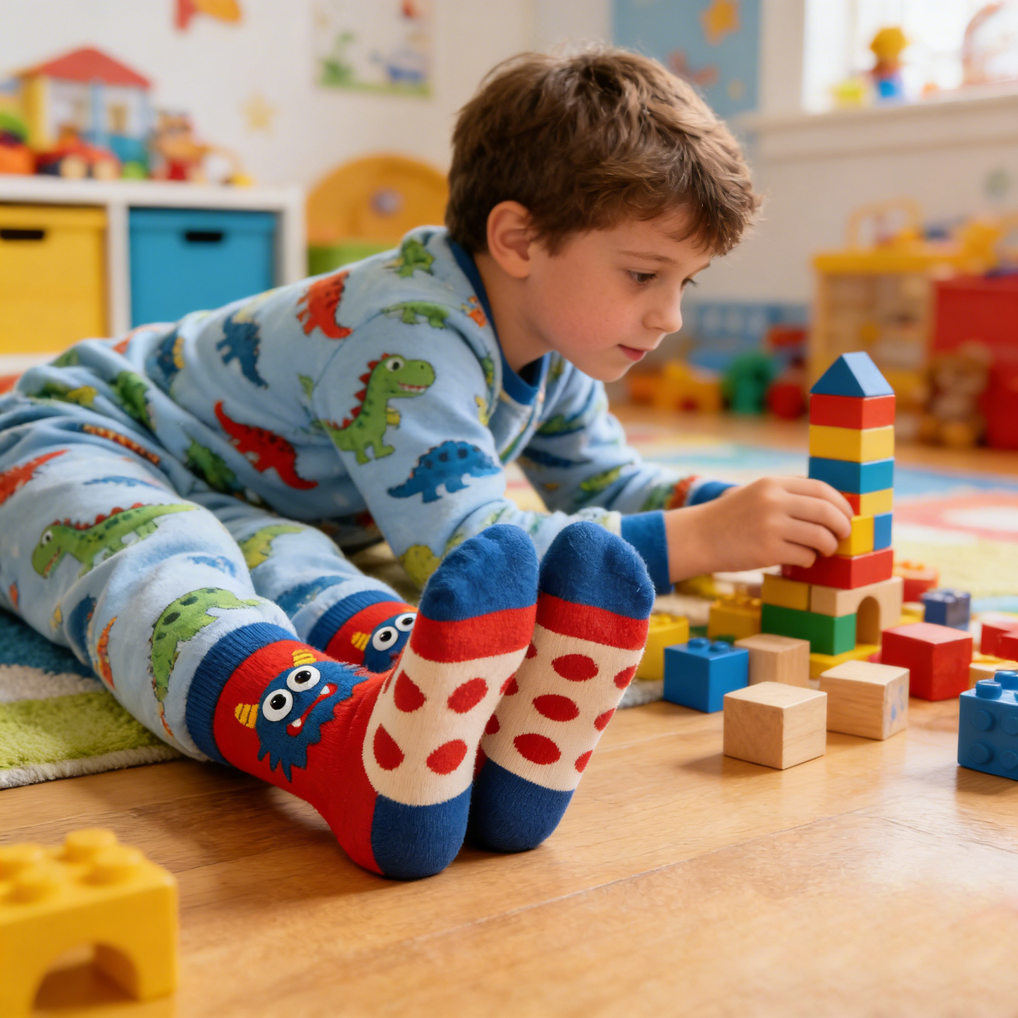 Silly Little Monster Fun Socks